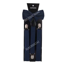 Hot Sale Suspenders Bowtie Sets Mens Women Boys Party Wedding Y-Back Shirt Braces Butterfly Belt Bow Tie Suit Accessories Gift