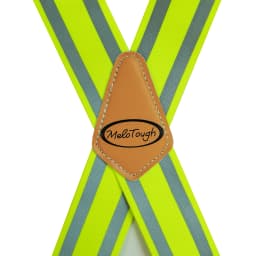 MELOTOUGH Men's Suspenders Work Safety Shoulder Brace Elastic Wide Adjustable X Type Strap Tool Sling Brace