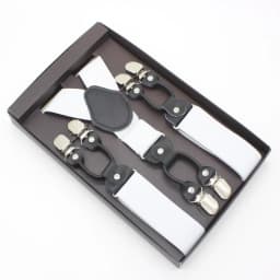 3.5*120cm Man's Fashion Suspenders Genuine Leather 6 Clips Brace Male Vintage Casual Wedding Party Trousers Strap