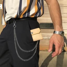 IEFB pants Waist chain New fashion men's jeans chains punk Hip Hop Versatile women men clothing decoration 9W489