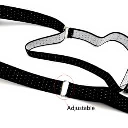 2.5CM Wide X Back Unisex Dot Suspenders Men Women Adjustable Elastic Tirantes Hombre Kids Children Pants Holder Wedding Wear