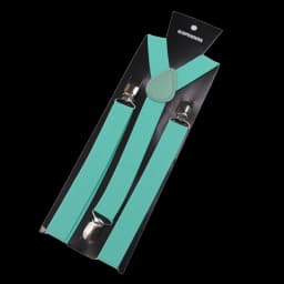 Unisex Elastic Leather Suspenders Braces Men Women Gift Black Blue Red Adjustable Straps for Wedding Suit Skirt Accessories