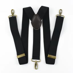 1Pc 3.5*120cm Adults Men's Suspenders 3 Clips Hook Buckle Man Harness Braces Elastic Strap Jockstrap Suspender Pants Accessories