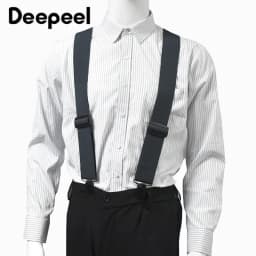 5*120cm Fashion Adults Men's Suspenders X-type 4 Clips Braces Wide Adjust Elastic Strap Harness Man Male Jockstrap for Pants