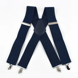 1Pc Deepeel Men's X-shaped Suspenders 5cm Wide Adult Elastic Braces 4 Clips Adjust Strap Suit Trousers Suspender Accessories