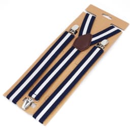3Clips Men's Suspenders Men Braces Supports Tirantes For Women Elastic Adjustable Pants Straps Clothing 2.5*110cm