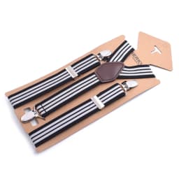 3Clips Men's Suspenders Men Braces Supports Tirantes For Women Elastic Adjustable Pants Straps Clothing 2.5*110cm