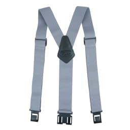 KUNN Men's Perry 1.5 inch Wide Suspender,Elastic Hook End Adjustable Suspenders