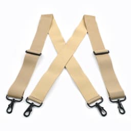1Pc Deepeel 5*120cm New Fashion Wide Men's Suspender Pants Black Hook Buckle 4 Clip Stretch Male Jockstrap Work Braces Accessory