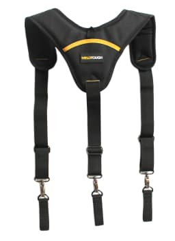 Tool Belt Suspenders Y Type Construction Work Suspenders For Man Duty Belt Harness Padded Adjustable Braces For Men