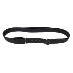 1pc Adjustable Elastic Shirt Stay Belt for Men Women Keep Shirt Tucked in All Day Black/White
