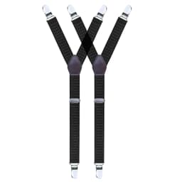 1 Pair Men's Shirt Holders Stays Y-Shaped Adjustable Elastic Leg Suspenders Straps Non-slip 3 Metal Clips Sock Garter Clamps
