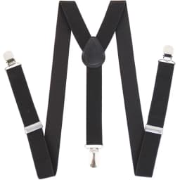 Men's Heavy Duty Suspenders with 3 Strong Clips High Elastic Adjustable Braces Pants Holder for Wedding Wear