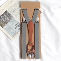 4Clips Men's Suspenders Men Braces Supports Tirantes for Women Elastic Adjustable Pants Straps Clothing 2.5*115cm