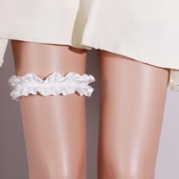 Fashion Lace Bow Sexy Garter Sparkling Rhinestone Stretch Women's Garter Belt Holiday Party Dress Up Suspenders Ornaments