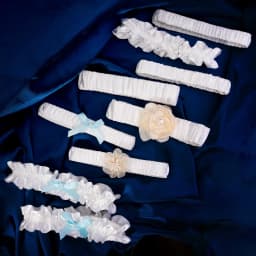 Fashion Lace Bow Sexy Garter Sparkling Rhinestone Stretch Women's Garter Belt Holiday Party Dress Up Suspenders Ornaments