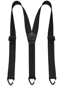 Hidden Suspenders for Men Under Clothing 1.5inch Y-back 3 Belt Loop Hooks Adjustable Elastic Trouser Braces Work Suspenders