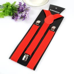 Men Suspenders High Elastic Adjustable 3 Strong Clips Suspender Heavy Duty W Trousers Braces Pants Holder Wedding Wear 2024 New