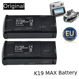 Original Drone Battery For K19 Max GPS Drone 4K Professional Camera Dron 3.7V 2200MAH 13-20min For M22 M33 M66MAX