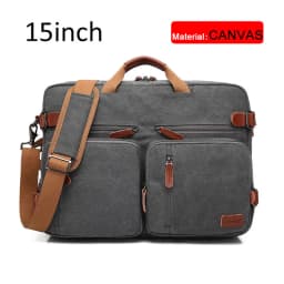 17 Inch Convertible Briefcase Men Business Handbag Messenger Bag Casual Laptop Multifunctional Travel Bags For Male Big XA161ZC