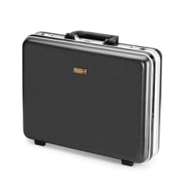 18-inch Aluminum Frame Anti-Theft Business Briefcase - TSA Lock Secure Laptop Case for Travel, Durable Carry-On Storage Handbag