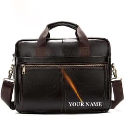 WESTAL Leather Bag Men Laptop Bag Men's Bags Genuine Leather Computer Briefcase Bag for Document A4 Portfolio Men Briefcase 8523