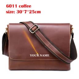 WESTAL Crazy Horse Leather Men's Briefcases Laptop Bag Office Bags for Men Cover Messenger Bags Men's Leather Bag Computer Bags