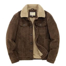 Men's Wear Single Breasted Loose Jacket Men's Corduroy Jacket Coat Winter Jacket Fashion Coat Casual Plush Outfit Winproof Coats