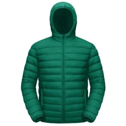 TACVASEN Mens Winter Quilted Puffer Jackets Lightweight Padding Waterproof Jackets Hooded Insulated Warm Outdoor Work Male Coats