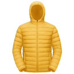 TACVASEN Mens Winter Quilted Puffer Jackets Lightweight Padding Waterproof Jackets Hooded Insulated Warm Outdoor Work Male Coats