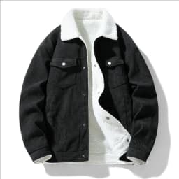 Men's Jackets and Coats Fashion Warm Corduroy Thick Coats 2026 Winter Fashion Men's Coats Down Jackets Men's Cotton Clothing
