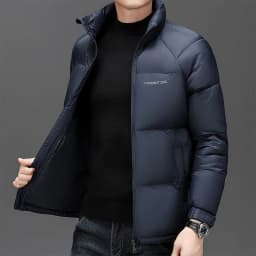 Outerwear Jackets Fashion Branded Cotton Padded Jacket Parkas Winter Men and Women's Loose Bread Coats Fashion Casual Couple