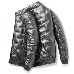 Winter Men's Warm Padded Jacket Fashion Men Cotton Thicken Parkas Hooded Coats Men Windbreaker Thermal Jackets Clothing 6XL