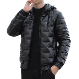 Winter Men's Warm Padded Jacket Fashion Men Cotton Thicken Parkas Hooded Coats Men Windbreaker Thermal Jackets Clothing 6XL