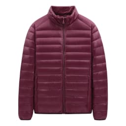 New Lightweight Autumn Winter Cotton Jacket Men's Short Casual Thin Large Size Warm Ultra-Light Cotton Coat Outerwear