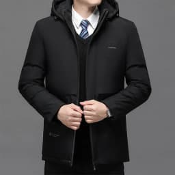 Men Thicken Fleece Zipper Men Warm Winter Coat Mens Jackets Plus Size New Waterproof Winter Jacket Men Hoodied Parka Clothes
