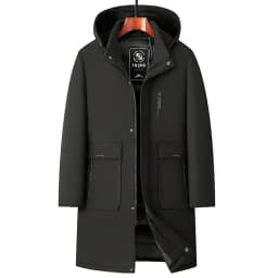 High End Traceless New Brand Business Casual Fashion Men Leather Jacket Faux PU Coats Autumn Winter Men Clothing 2026