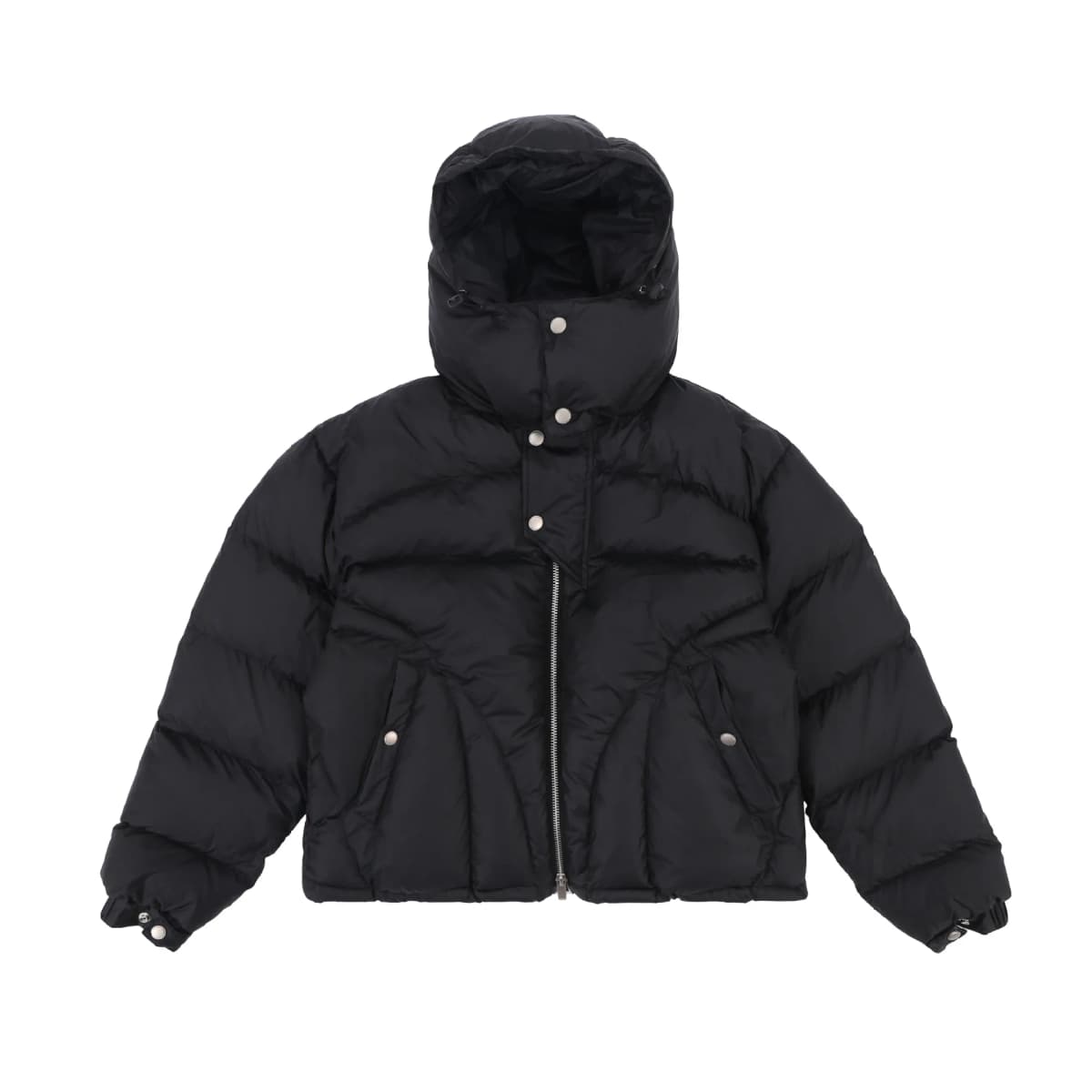 Mens American Vintage Jacket Streetwear Cotton Parka Thick Warm Hooded Zipper Coat Casual Autumn Winter Fashion