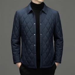 High quality Men's Cotton Padded Jackets Winter Thicken Warm Coats Lightweight Men Streetwear Quilted Jacket