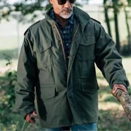 Men Military Style Warm Cotton Overcoat Men Thick Windproof Cold Proof Outer Top Men Durable Solid Loose Daily Casual Parkas