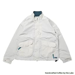 Unisex Casual Loose Fit Outdoor Jacket Windproof Water Repellent Vintage Style Zipper Closure Long Sleeve Youth Fashion