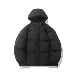 Legible 2026 Winter Jacket Men Casual Loose Thicken Warm Mens Parkas Solid Stand Collar Winter Coat Man