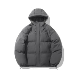 Legible 2026 Winter Jacket Men Casual Loose Thicken Warm Mens Parkas Solid Stand Collar Winter Coat Man
