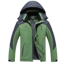 Couple Style Casual Parka Men Zipper Pocket Fleece Lined Coat Men Thickened Warm Windproof Parkas Men Loose Zipper Hooded Parkas
