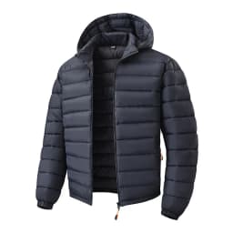 Men New Thickened Parkas Men Detachable Hood Warm Parkas Men Business Casual Garments For Middle-aged Elderly Fathers Parkas