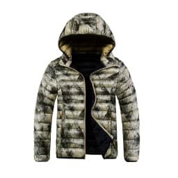 Winter New Style Hooded Parkas Coats for Men Fashion Trend Comfortable Outerwear Thicken Warm Windproof Male Clothes All-match