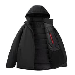 Fashion Casual All-match Men Parkas Jacket Thicken Warm Comfortable Cotton Coats Outdoor Hooded Windproof Male Clothes New Style