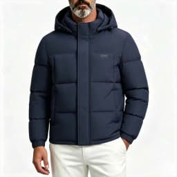 Winter Business Casual Men Parkas Coats All-match Thicken Warm Male Clothes Outdoor Windproof Cotton Jackets Hooded Comfortable
