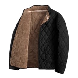 Men Stand Collar Fleece Lined Winter Parkas Men New Arrival Cold Resistant Warm Parkas Men Practical Casual Cotton Warm Jackets