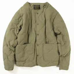 Men's Casual Cotton Jacket Silk Cotton Fill Retro M65 Inner Vest Winter Outerwear Coat Loose Fit Polyester Fiber Waterproof